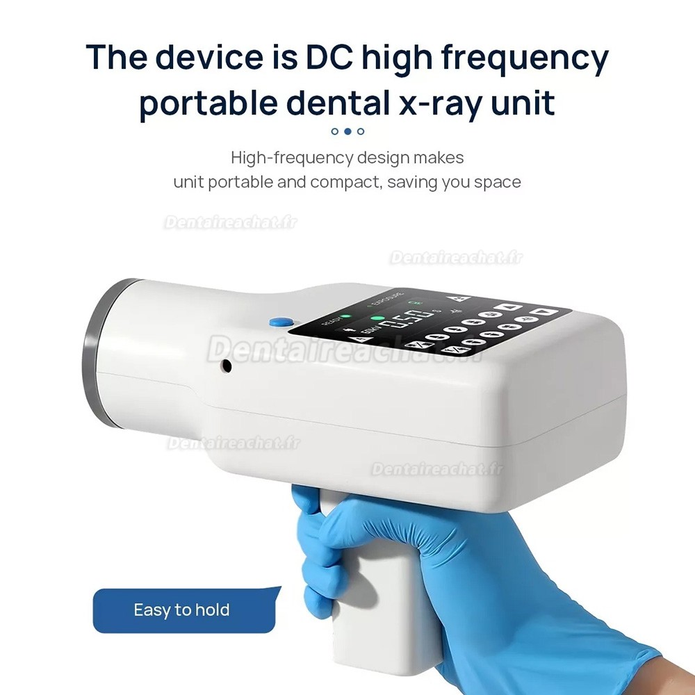 Appareil d'imagerie radiographique dentaire portable, appareil de radiographie numérique haute fréquence RAY-221